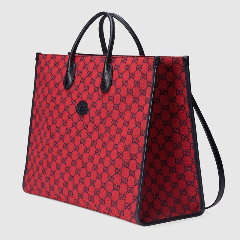 Gucci GG Large Tote Bag Shoulder Bag 659980 Red